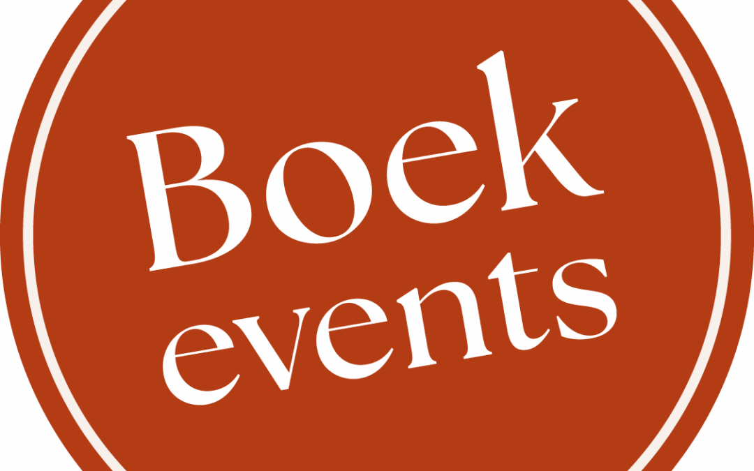 Boek events komen hier